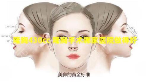 隆胸430cc 隆胸手术哪家医院做得好